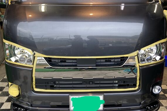 マスキング作業