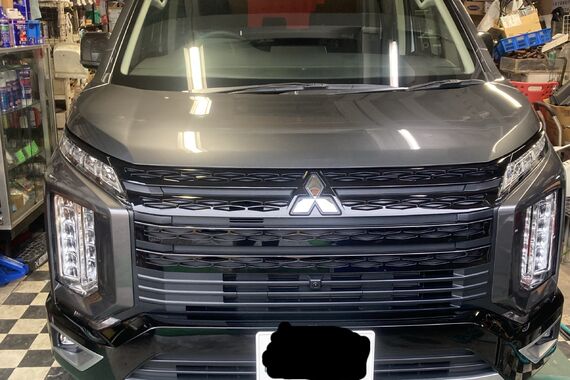 ボンネット　コーティング塗布後