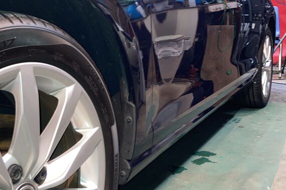 左サイド仕上がり