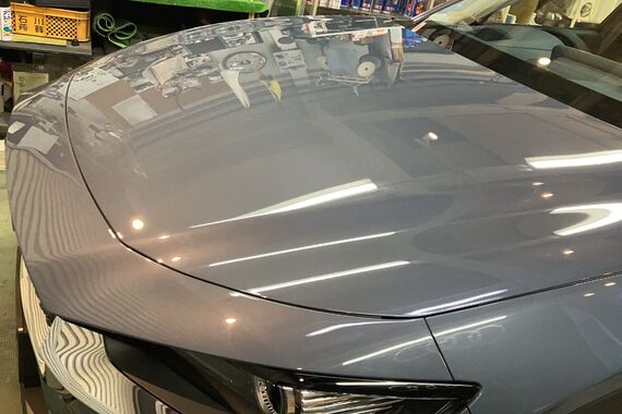 ボンネット　コーティング後