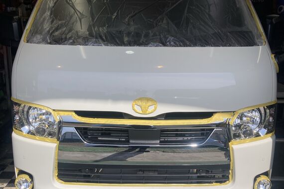 マスキング作業