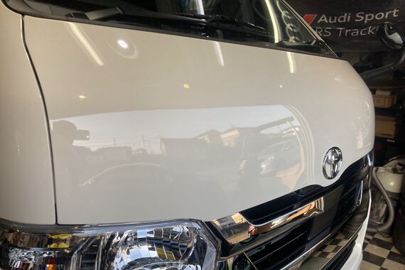 ボンネット仕上がり