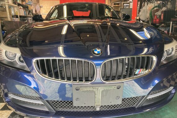 メンテナンス後　ボンネット