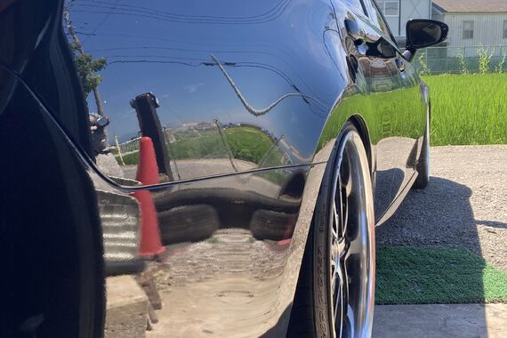 運転席側　コーティング塗布後