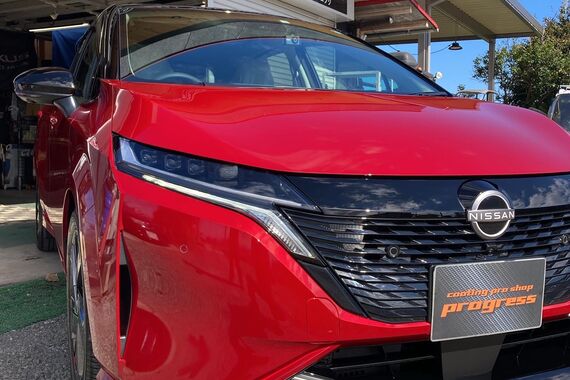 コーティング塗布後