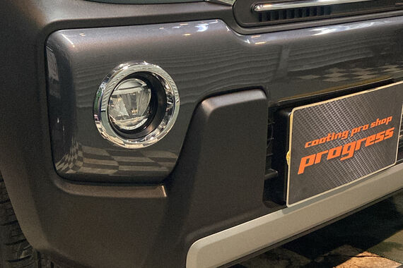 樹脂パーツコーティング