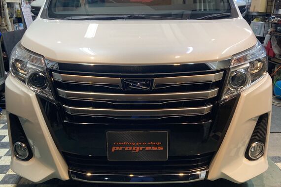 コーティング塗布後から