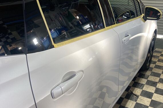 マスキング作業