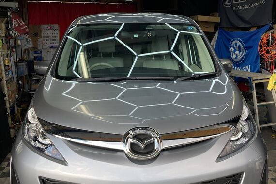 ボンネット　コーティング塗布後