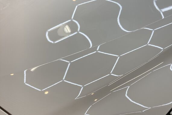 研磨後ボンネット