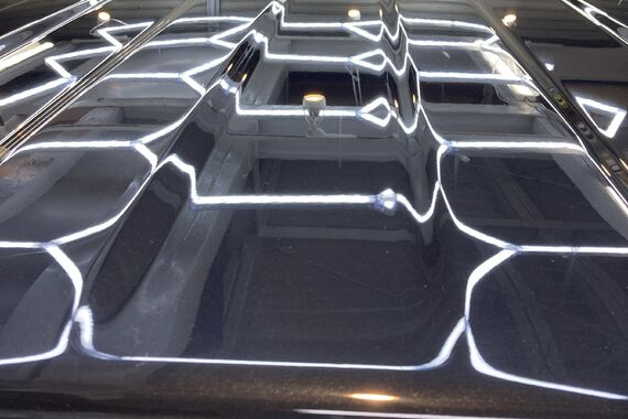 ルーフ　最終研磨後