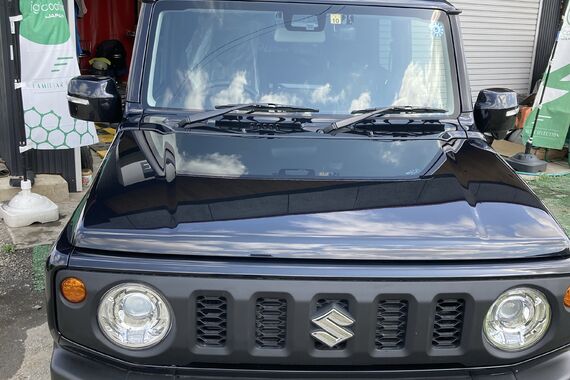 コーティング塗布後