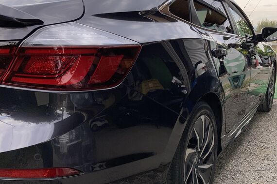 コーティング塗布後