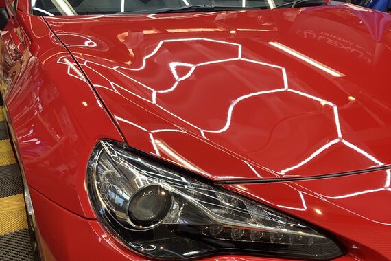 コーティング塗布後