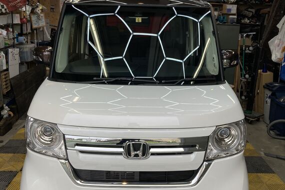 コーティング塗布後