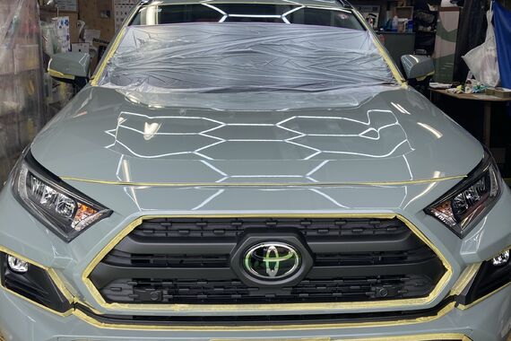 マスキング作業