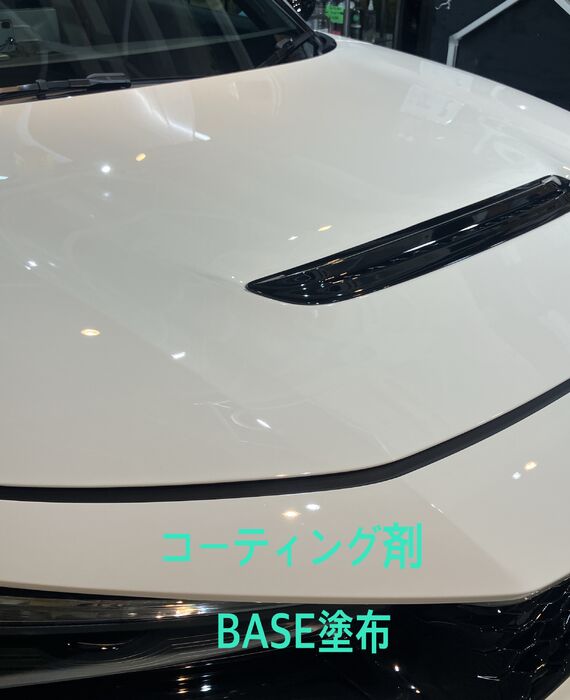 セラミックコーティング塗布