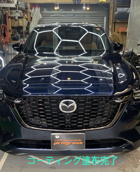 コーティング塗布後