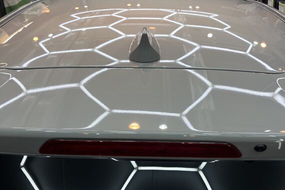 ルーフ部コーティング後