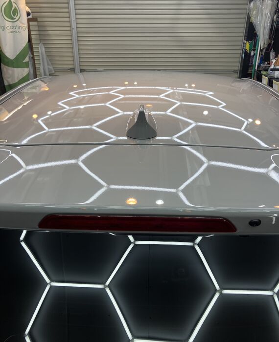 ルーフ部コーティング後