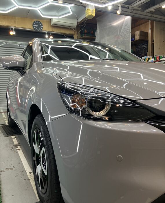 コーティング塗布後