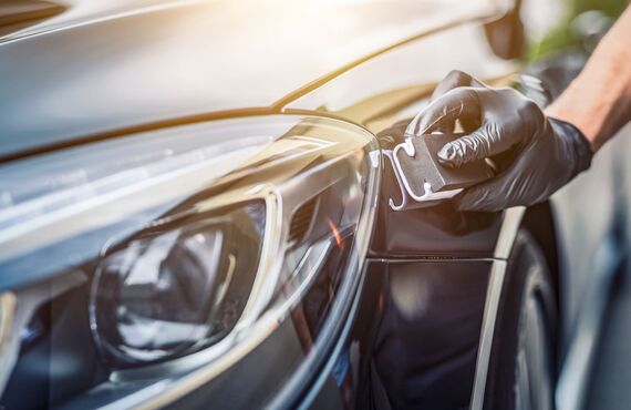 知らぬ間に車体に付いた油膜も丁寧にケアします | 川越でカーコーティングならコーティングプロショッププログレス